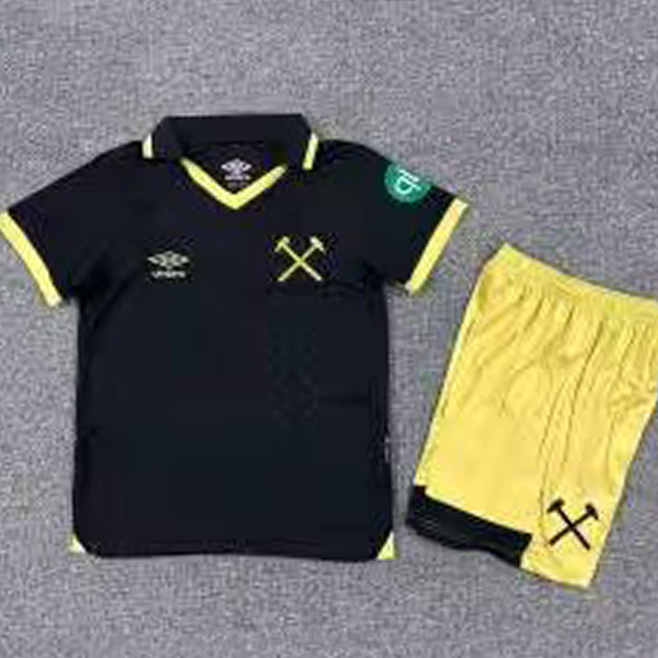 Jersey 2025/26 West Ham Tercero Manga corta Niño