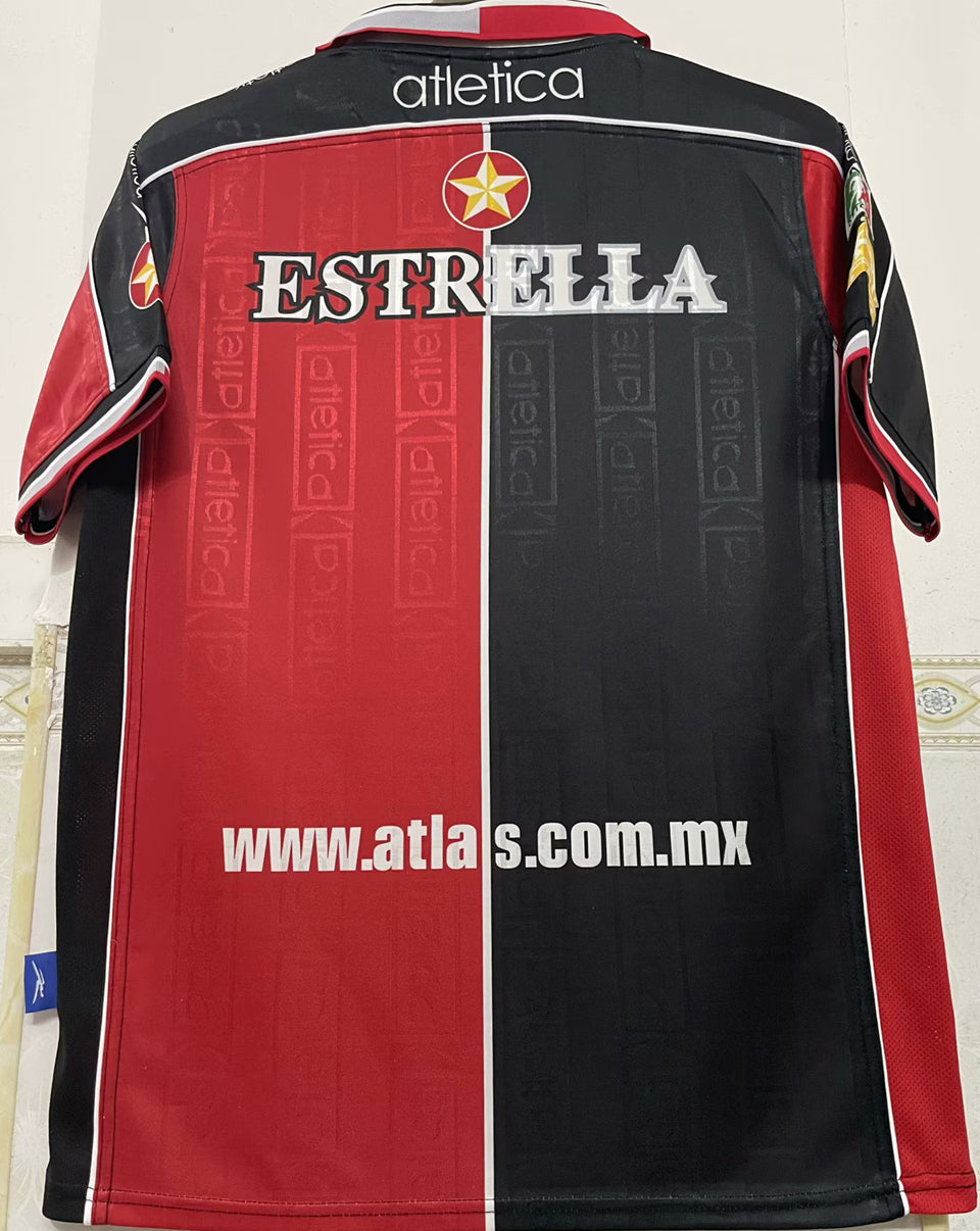 jersey 1998/99 atlas local manga corta versión fan retro