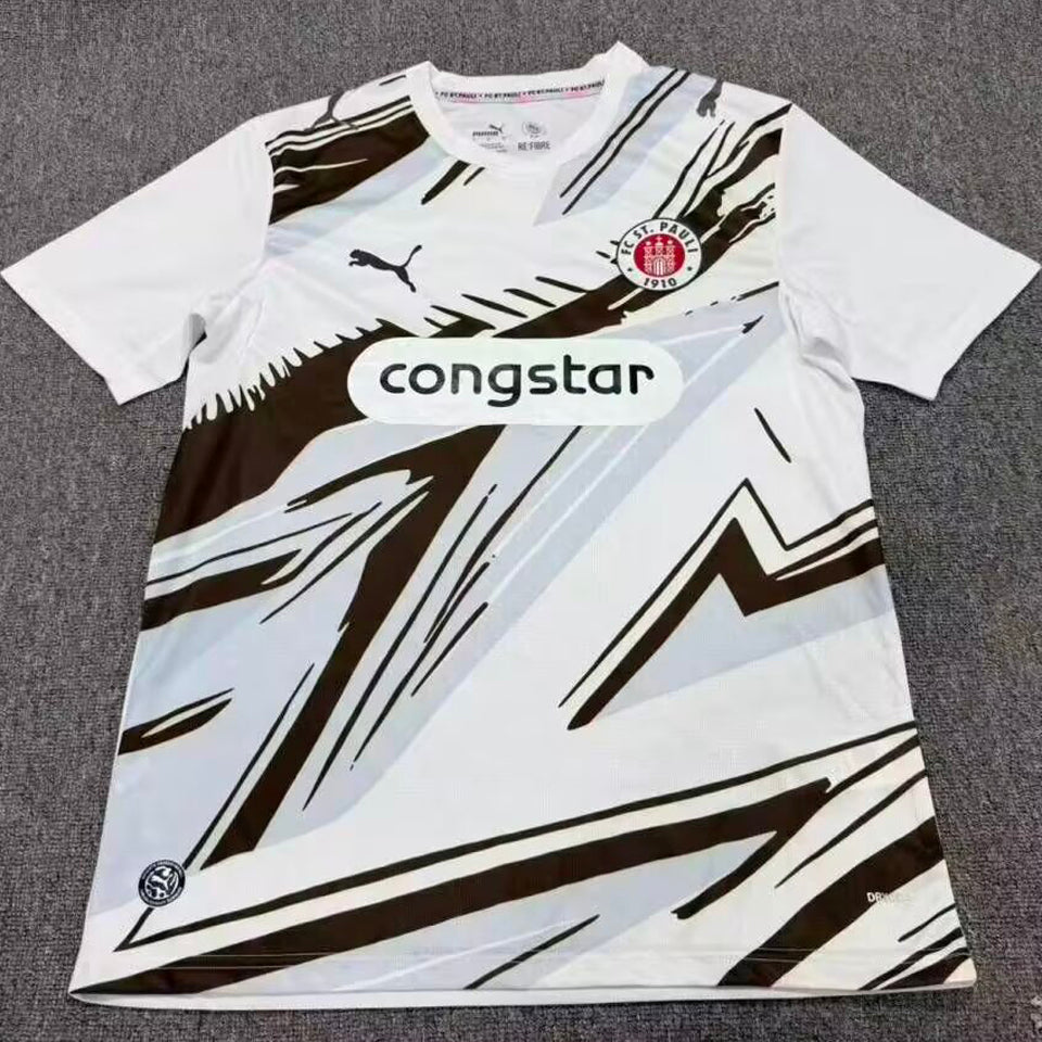 jersey 2026/27 st pauli visitante manga corta versión fan