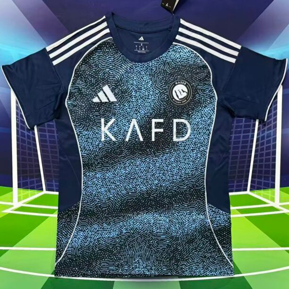 jersey 2025/26 al nassr visitante manga corta versión fan