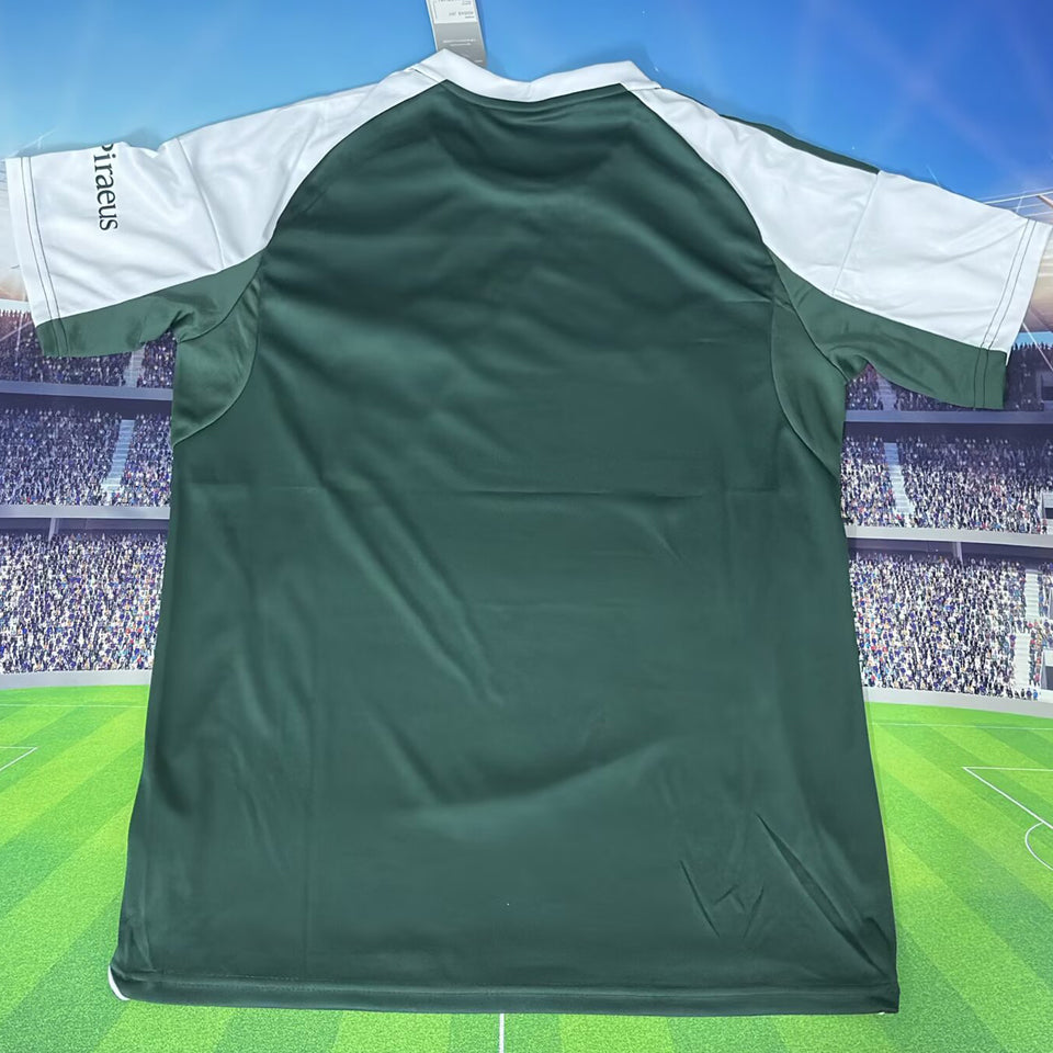 jersey 2025/26 panathinaikos local manga corta versión fan