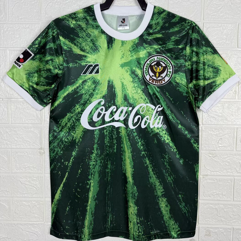 jersey 1993/1994 yomiuri nippon fc verdy local manga corta versión fan retro