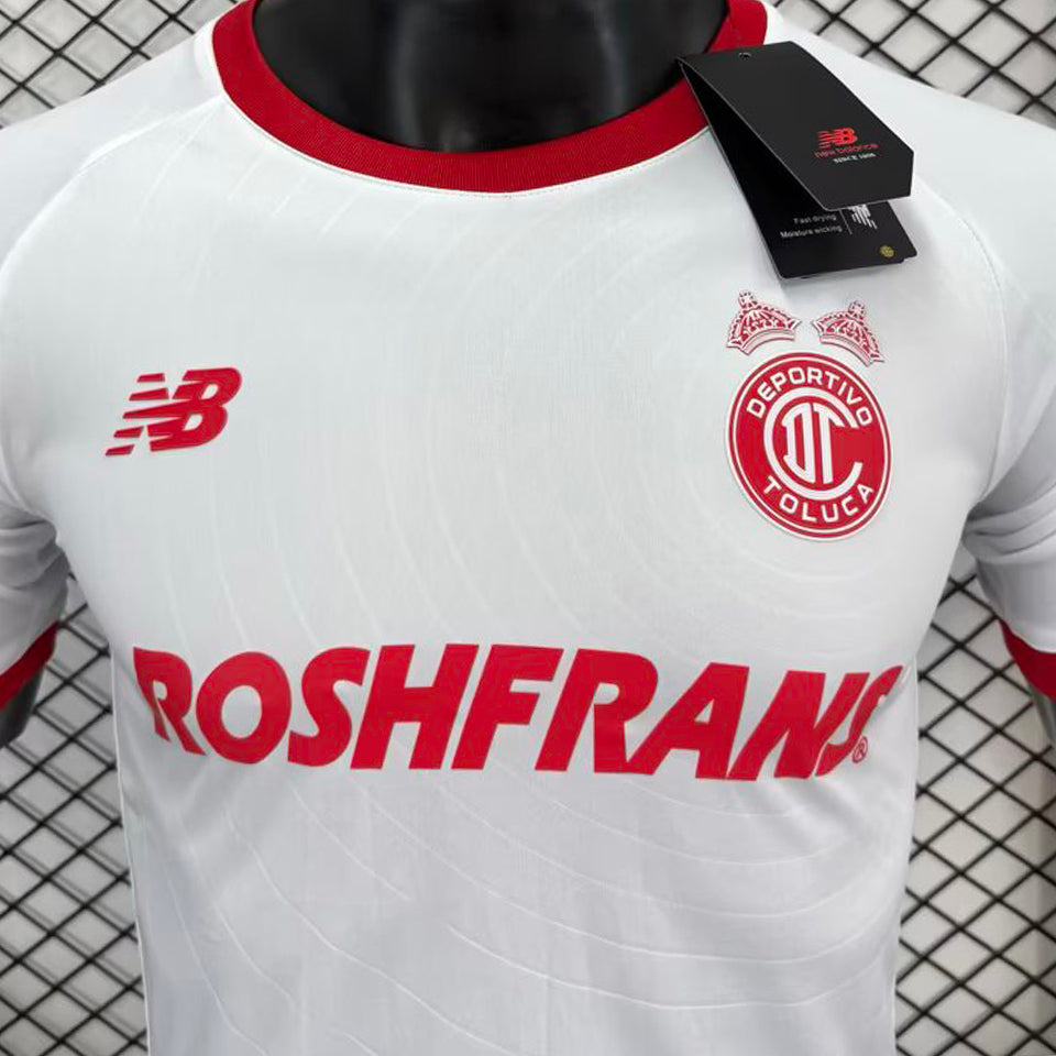 jersey 2026/27 deportivo toluca especial manga corta versión jugador