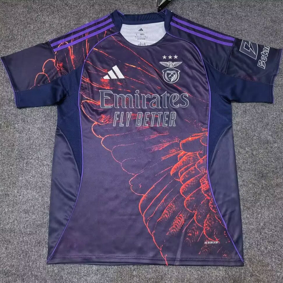 jersey 2025/26 benfica especial manga corta versión fan