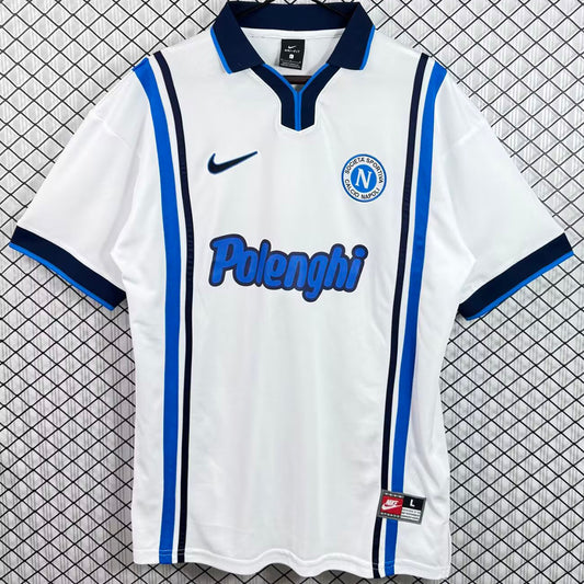 Jersey 1997/1998 Napoli Visitante Manga corta Versión Fan Retro