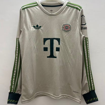 Jersey 2025/26 Bayern Munich Especial Manga larga Versión Fan
