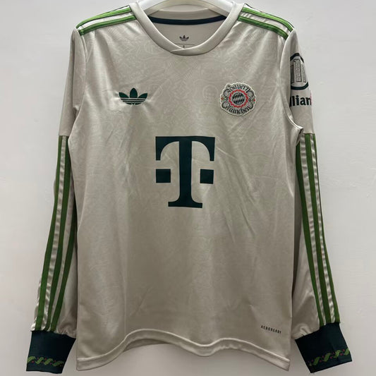 Jersey 2025/26 Bayern Munich Especial Manga larga Versión Fan