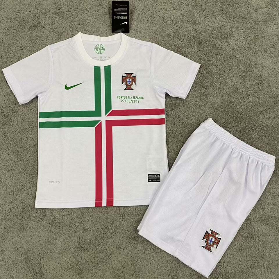 2012 Portugal Visitante Niño Selecciones Retro