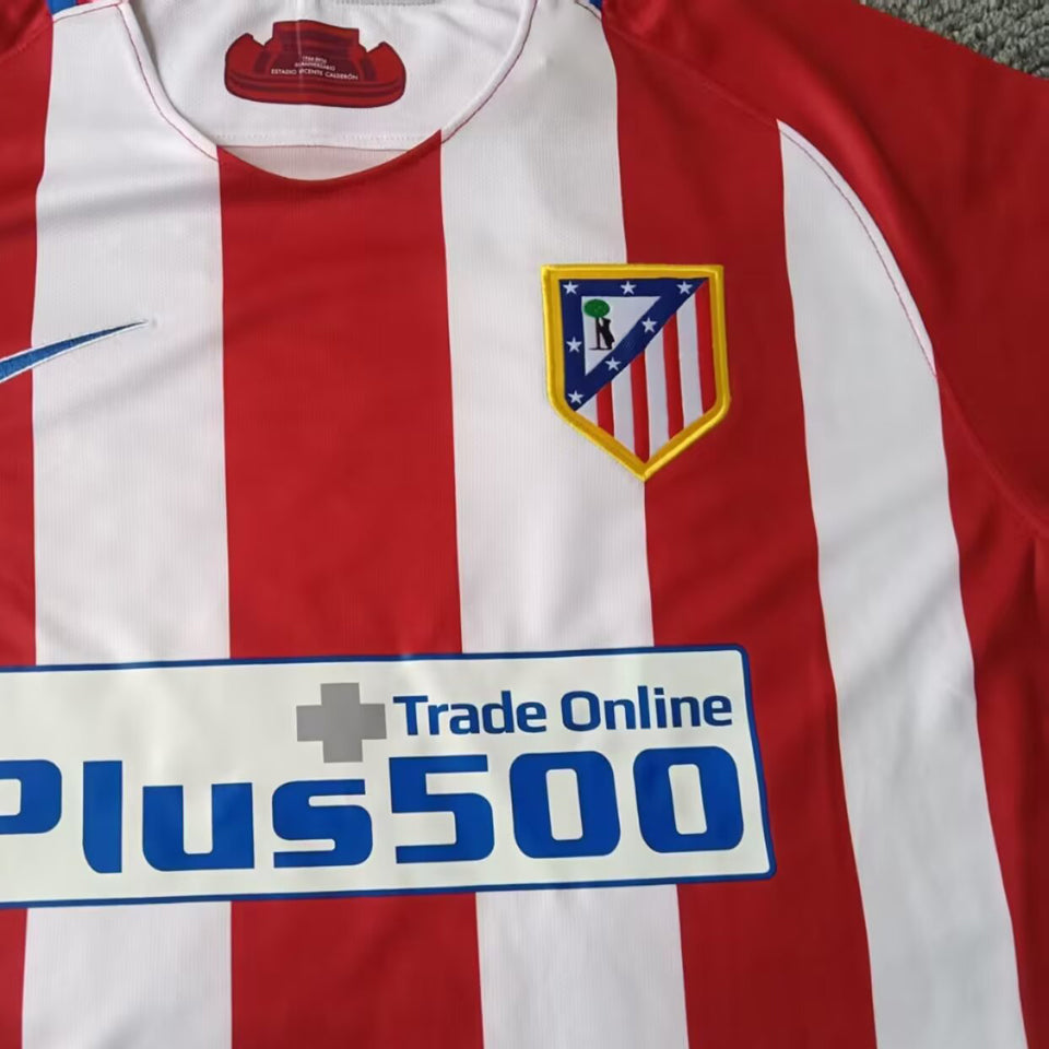 jersey 2016/17 atletico de madrid local manga corta versión fan retro