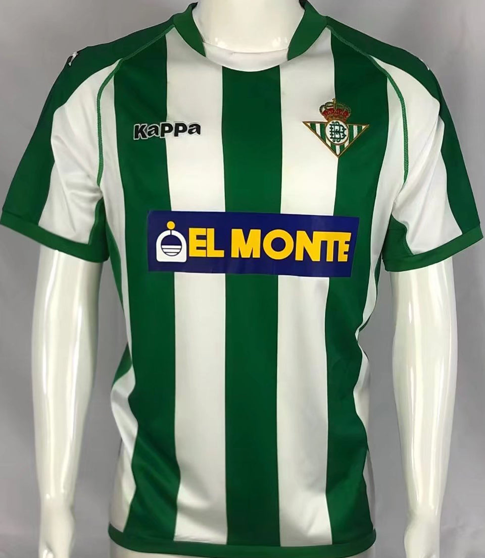 jersey 2001/02 r bts local manga corta versión fan retro