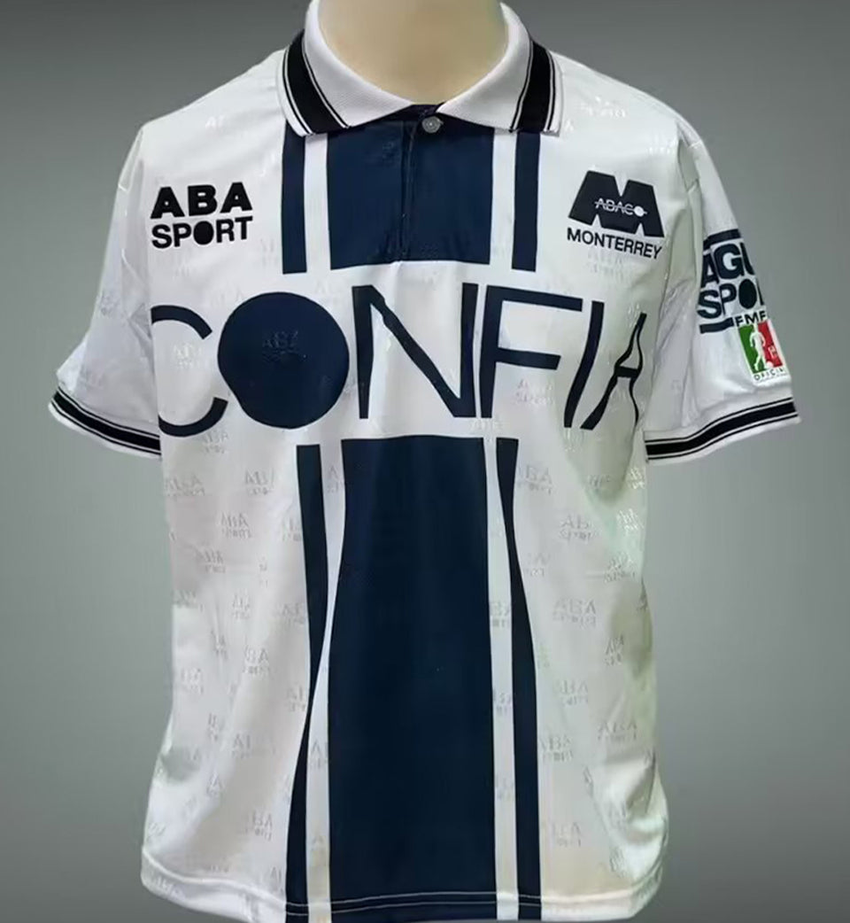 jersey 1997/1998 monterrey visitante manga corta versión fan retro