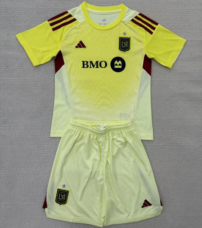 Jersey 2025/26 LA Galaxy Goalkeepe Especial Manga corta Niño