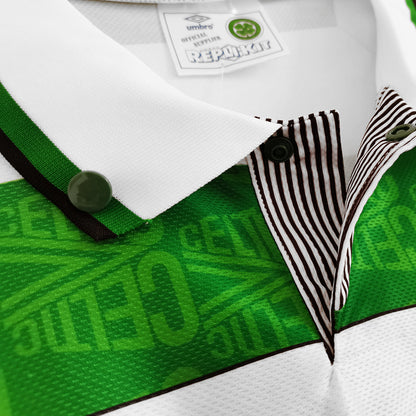 Jersey 1991/92 Celtic Local Manga corta Versión Fan Retro