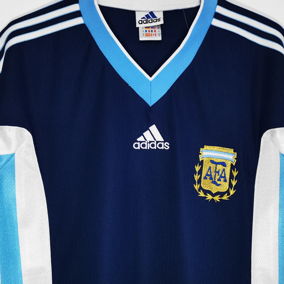 1998 Argentina Visitante Versión Fan Selecciones Retro