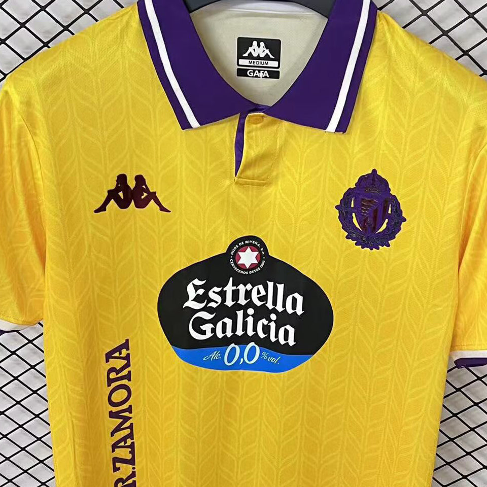 Jersey 2025/26 Real Valladolid Tercero Manga corta Versión Fan