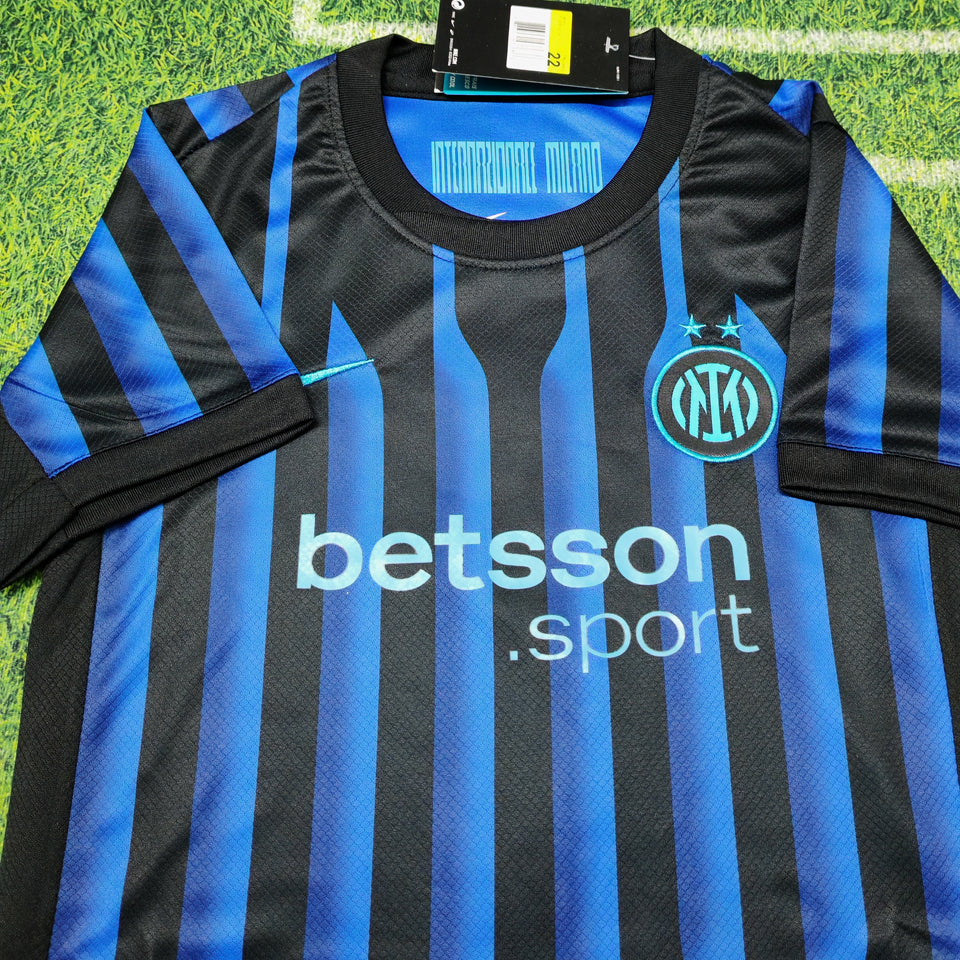 Jersey 2025/26 Inter Milan Local Manga corta Niño
