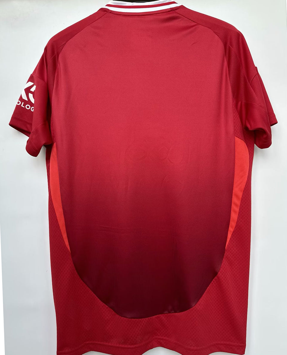 jersey 2024/25 manchester united local manga corta versión fan