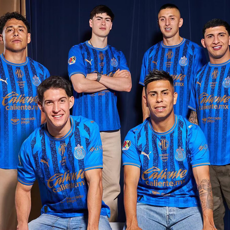 jersey 2025/26 chivas tercero manga larga versión fan