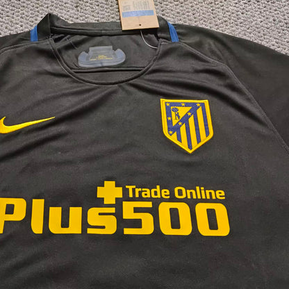 Jersey 2016/17 Atletico de Madrid Visitante Manga corta Versión Fan Retro