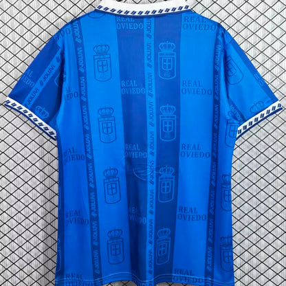 Jersey 1997/1998 Real Oviedo Local Manga corta Versión Fan Retro