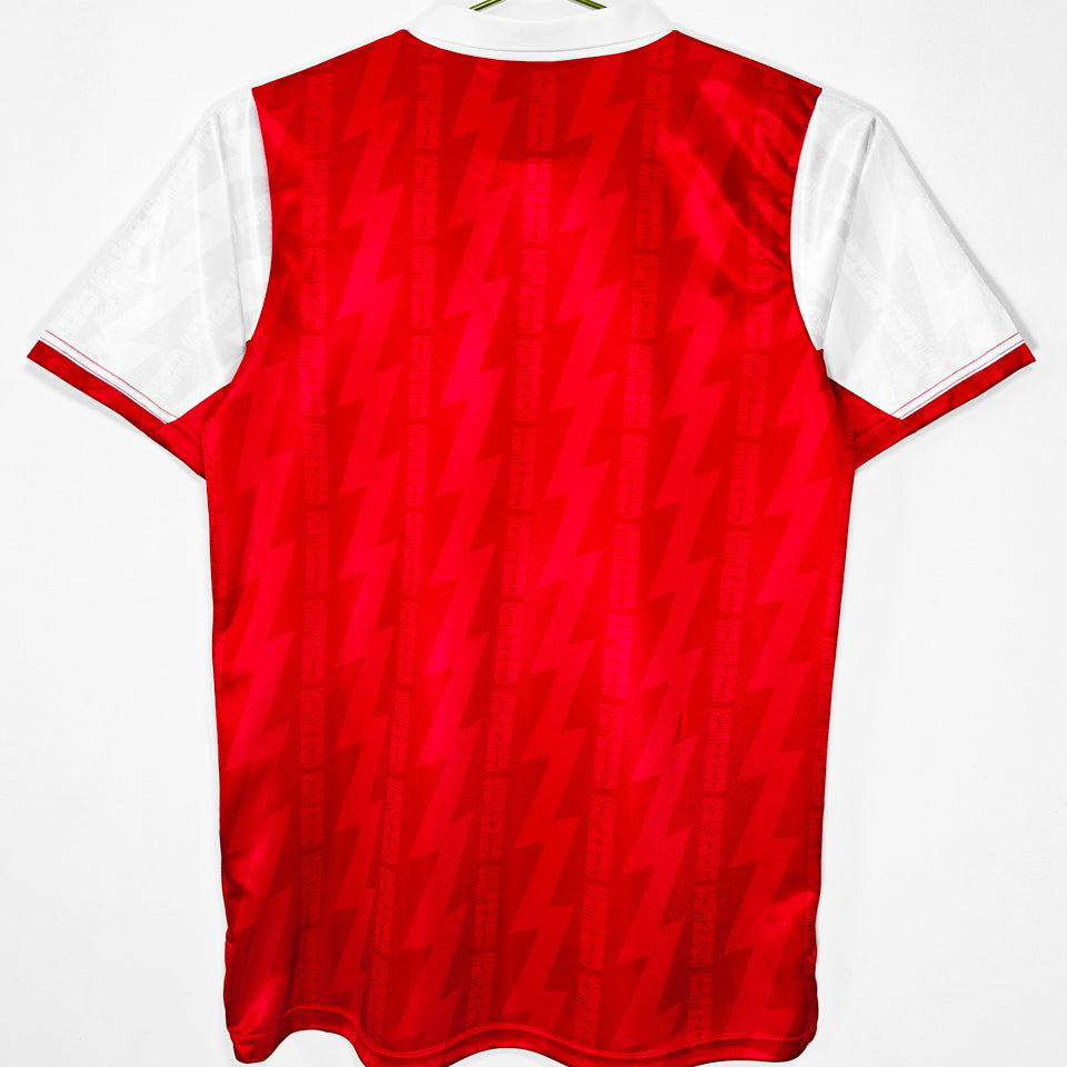 jersey 1994/1996 arsenal local manga corta versión fan retro