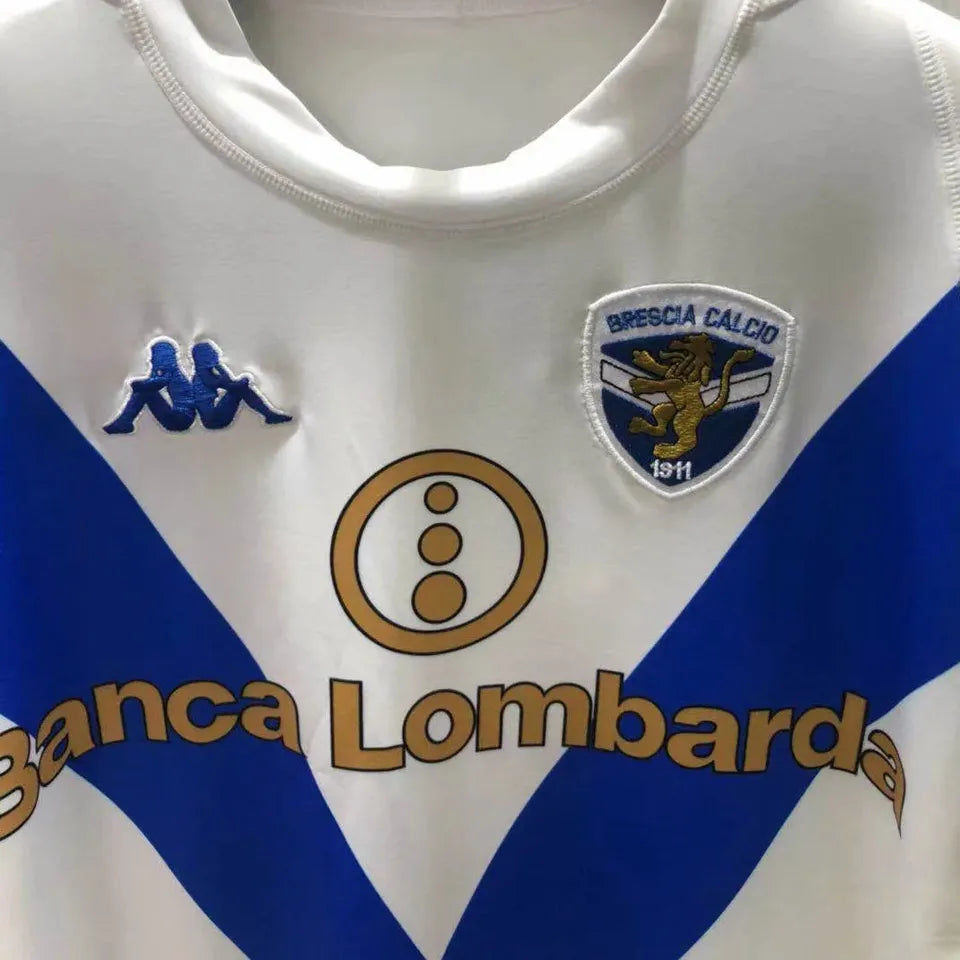 Jersey 2003/04 Brescia Visitante Manga corta Versión Fan Retro