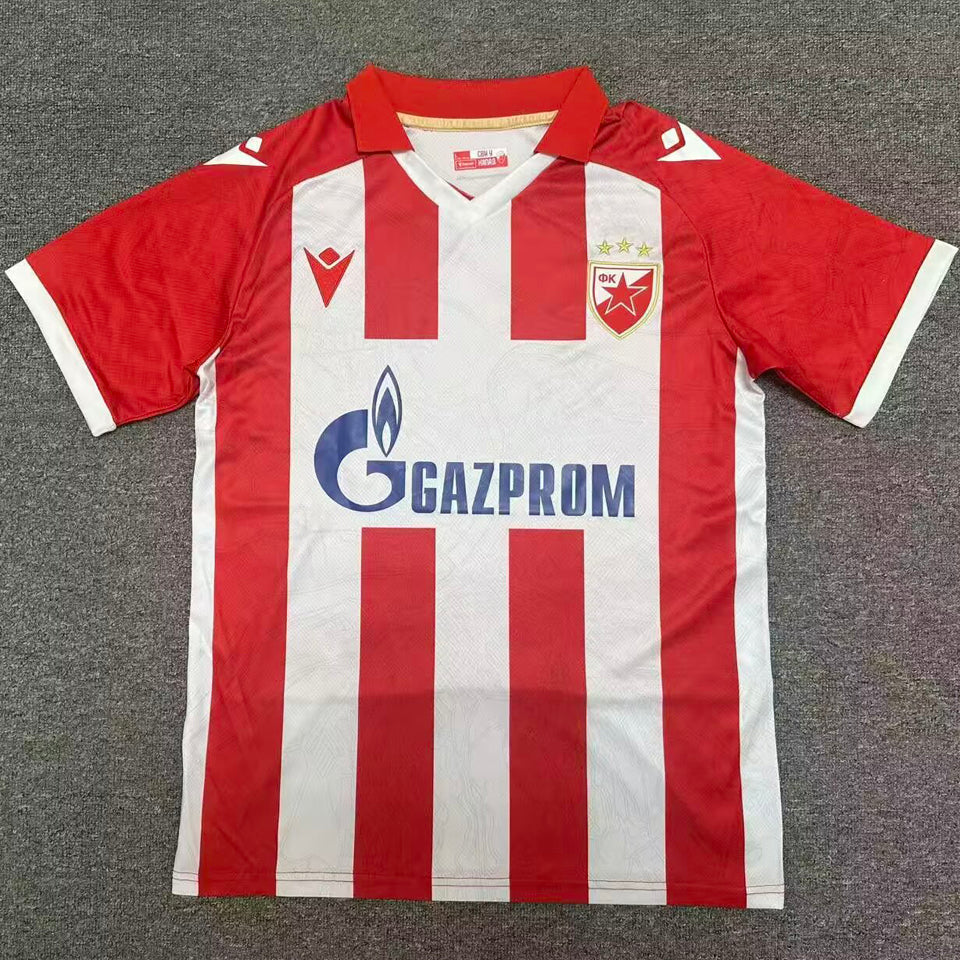 jersey 2026/27 crvena zvezda local manga corta versión fan