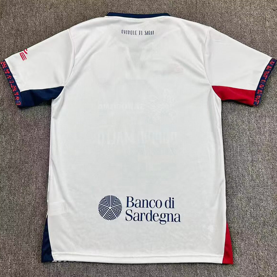 jersey 2025/26 cagliari visitante manga corta versión fan