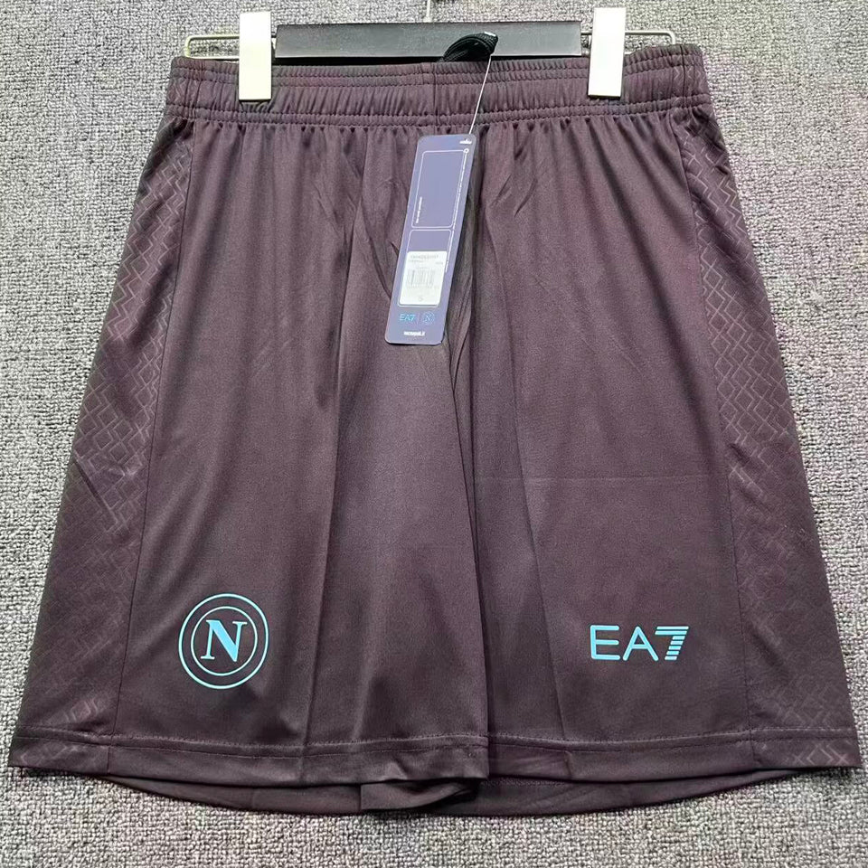 2025/26 napoli tercero versión fan shorts/ pantalones