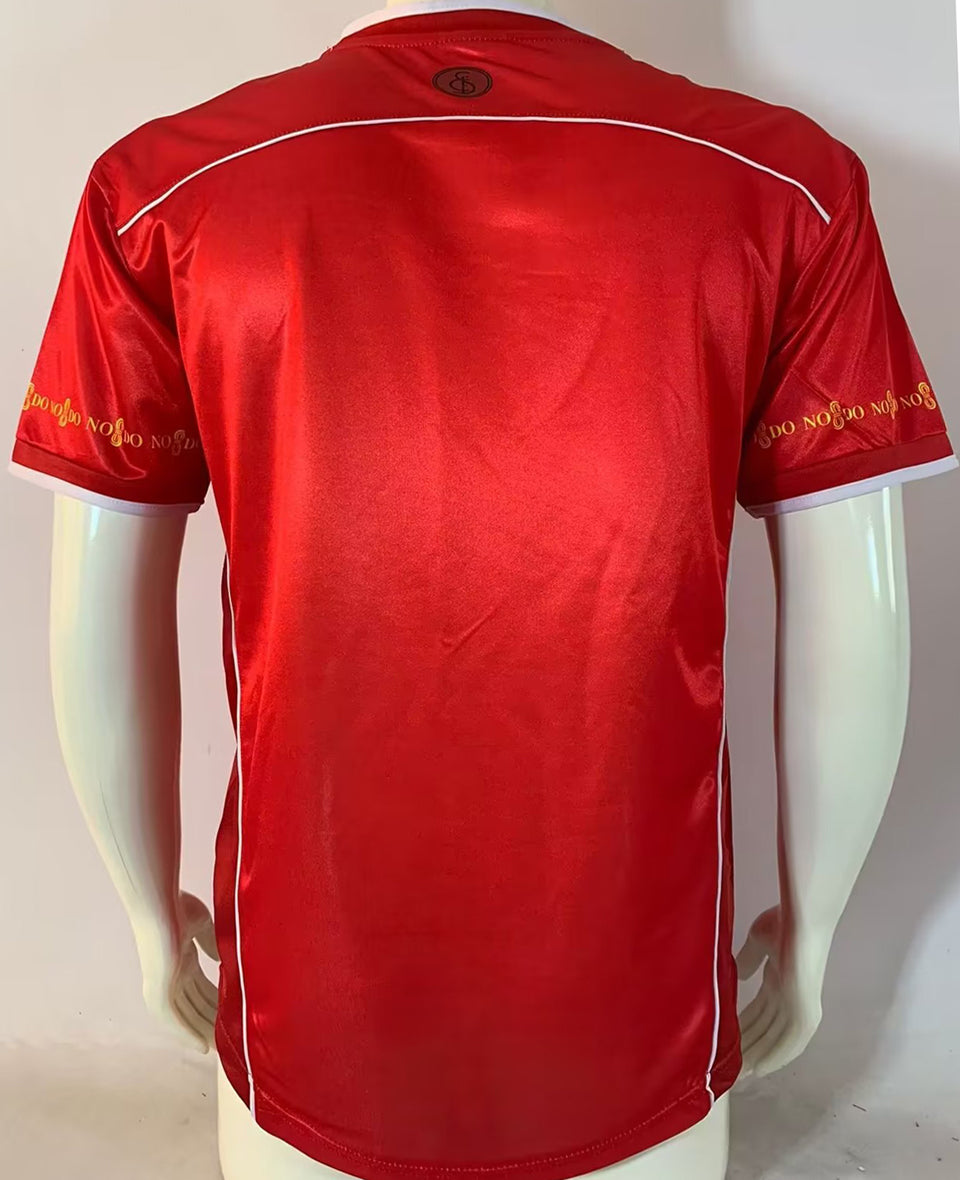 jersey 2003/04 sevilla fc visitante manga corta versión fan retro