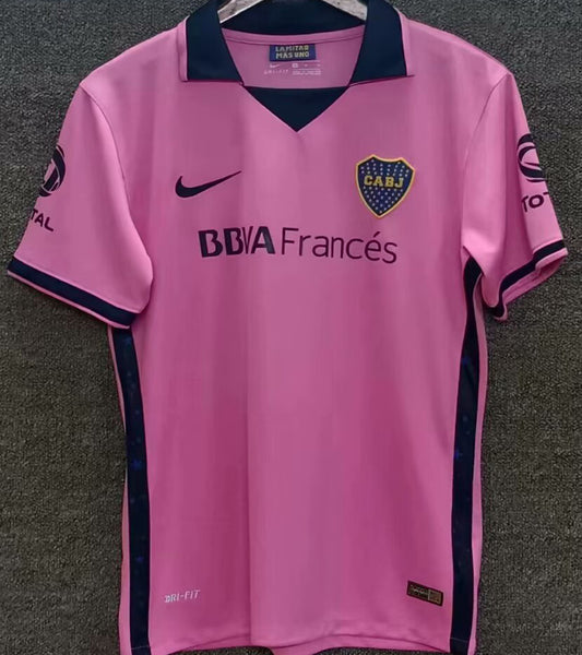 Jersey 2013/14 Boca Pink Especial Manga corta Versión Fan Retro