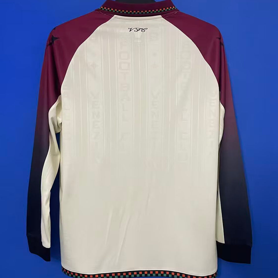 jersey 2025/26 venezia fc visitante manga larga versión fan