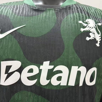 Jersey 2025/26 Sporting Lisbon Visitante Manga corta Versión Jugador