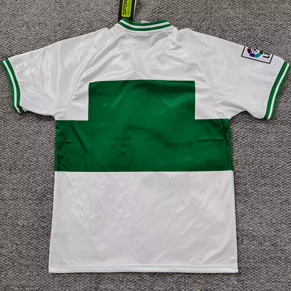 jersey 1999/2000 elche local manga corta versión fan retro