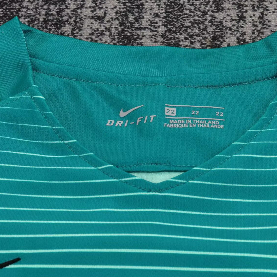 jersey 2016/2017 barcelona tercero manga corta niño retro