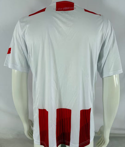 Jersey 2017/2018 1. FC Koln Local Manga corta Versión Fan Retro