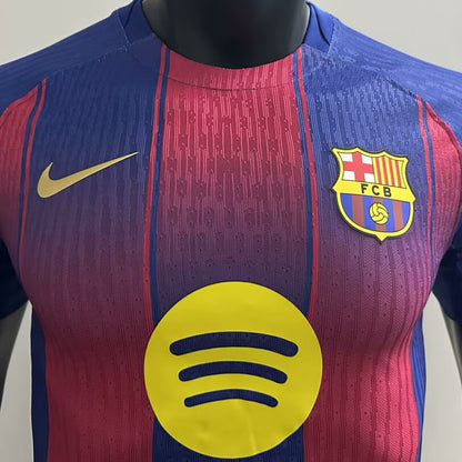Jersey 2025/26 Barcelona Local Manga larga Versión Jugador