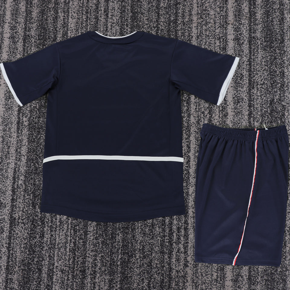 jersey 2002/2003 psg local manga corta niño retro