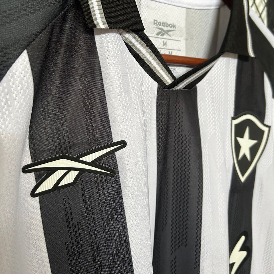 jersey 2025/26 botafogo local manga corta versión fan