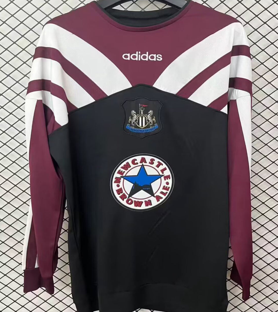 jersey 1996/97 newcastle especial manga larga versión fan retro