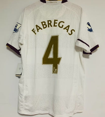 Jersey 2007/08 Arsenal Visitante Manga corta Versión Fan Retro