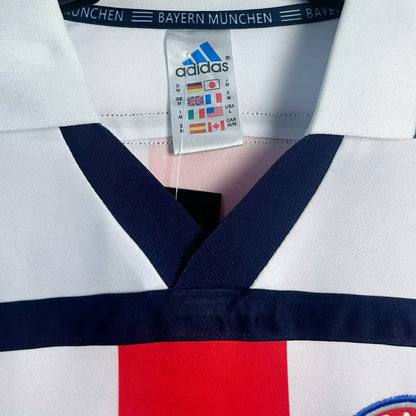 Jersey 2000/2002 Bayern Munich Visitante Manga corta Versión Fan Retro