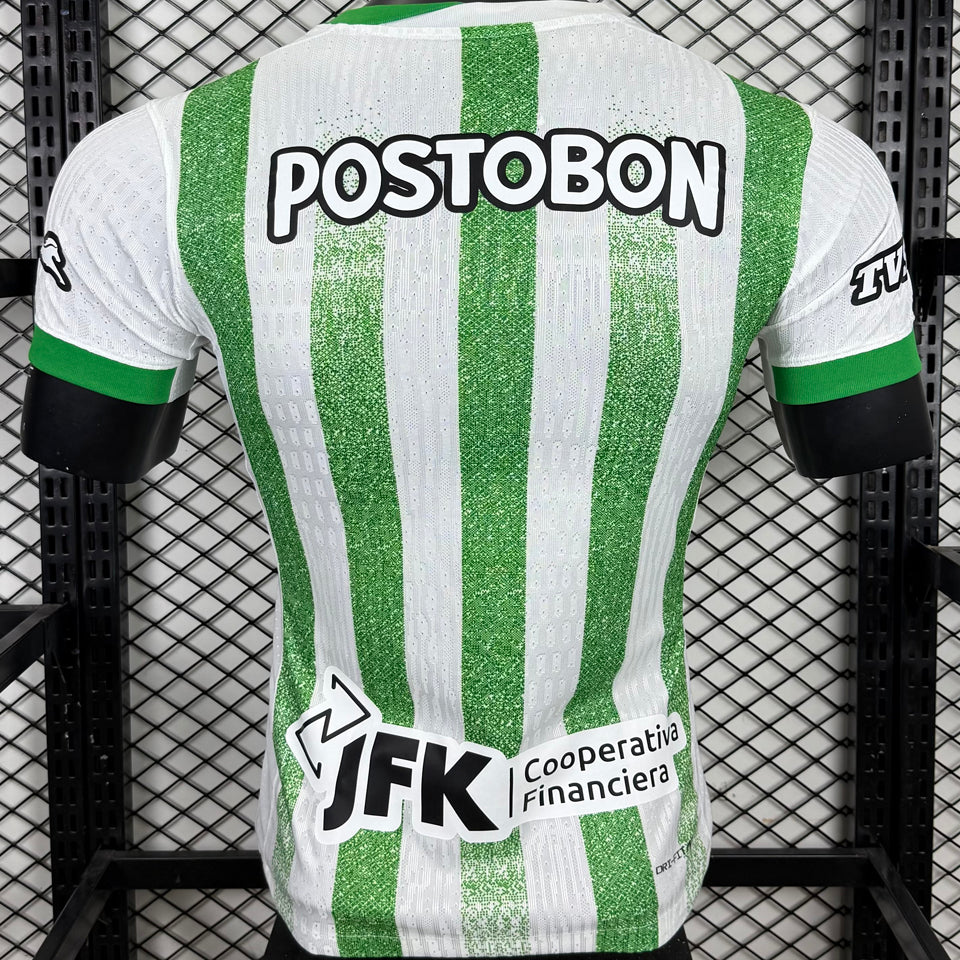 Jersey 2025/26 Atletico Nacional Local Manga corta Versión Jugador
