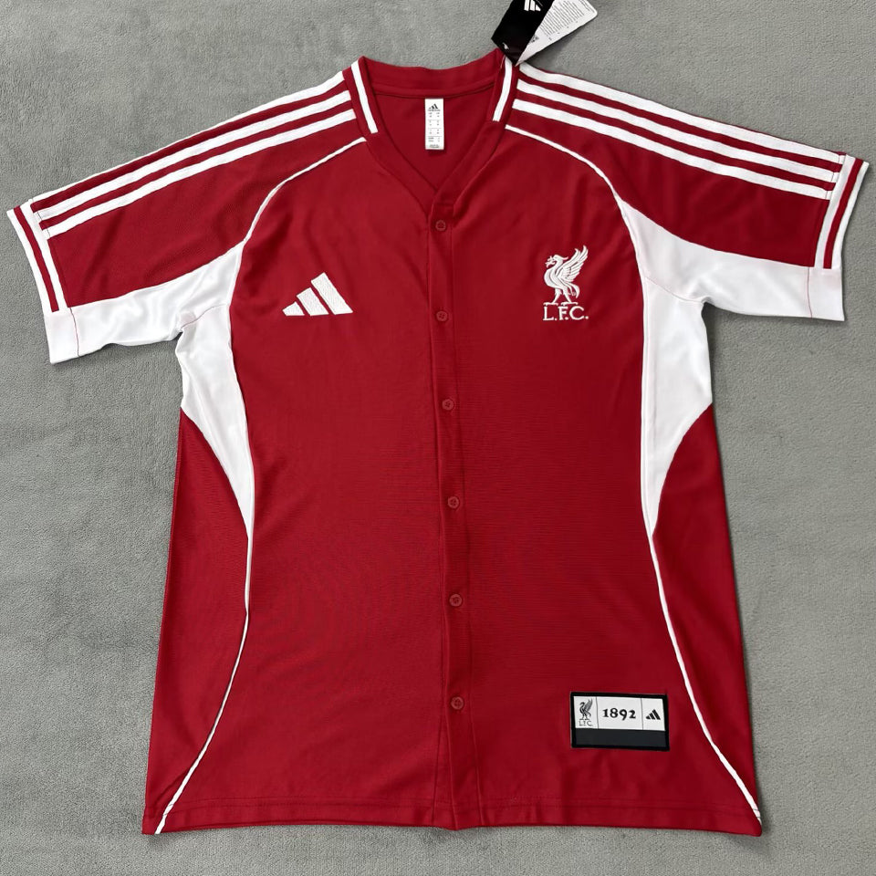 jersey 2025/26 liverpool especial manga corta versión fan