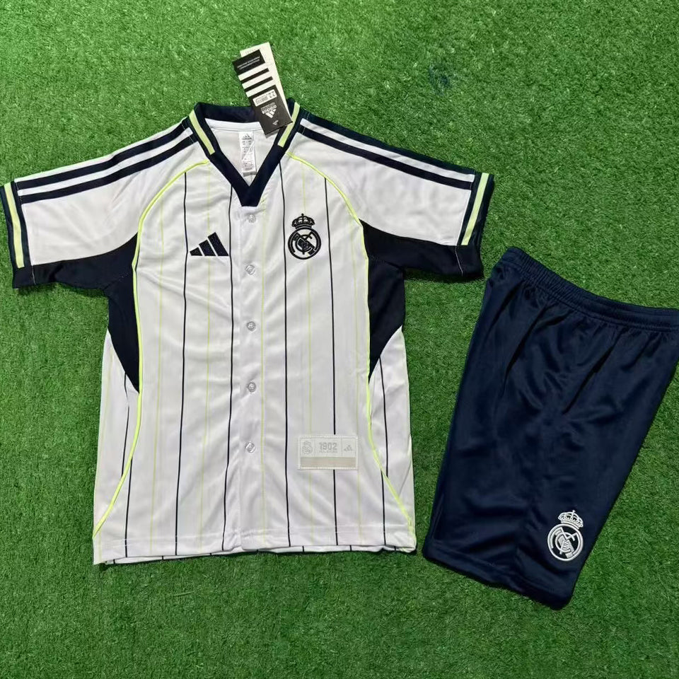 jersey 2025/26 real madrid especial manga corta niño
