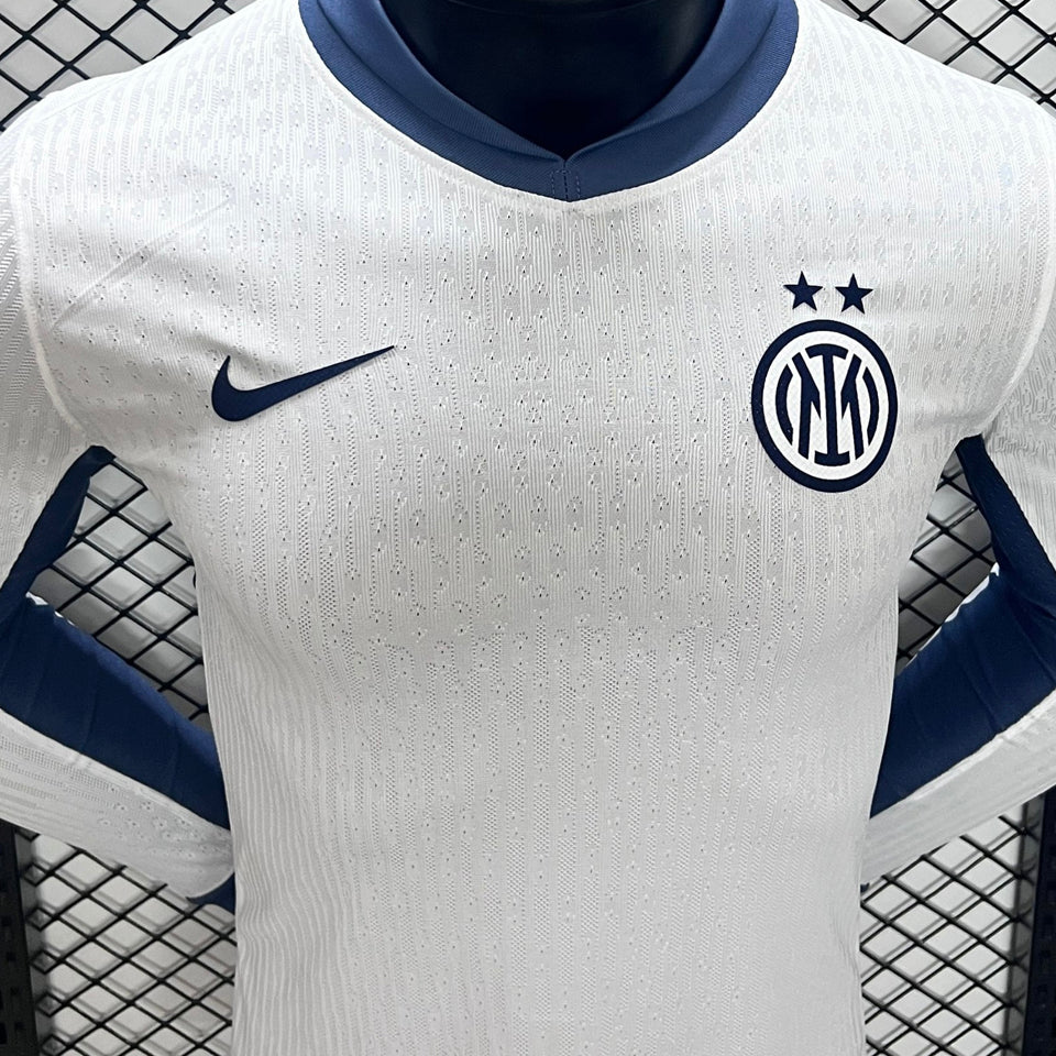 Jersey 2024/25 Inter Milan Visitante Manga larga Versión Jugador