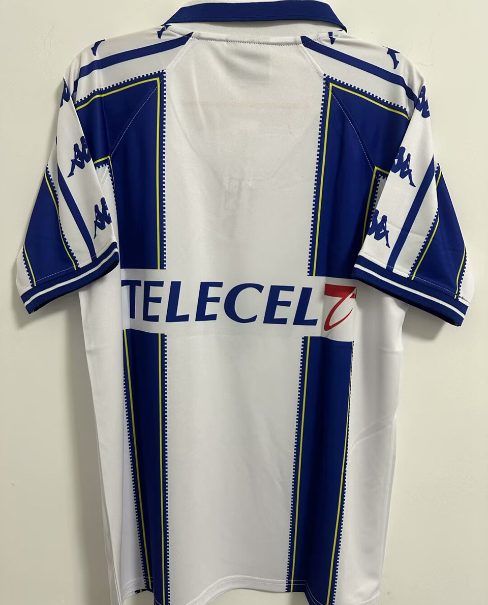 Jersey 1997/1999 Porto Local Manga corta Versión Fan Retro