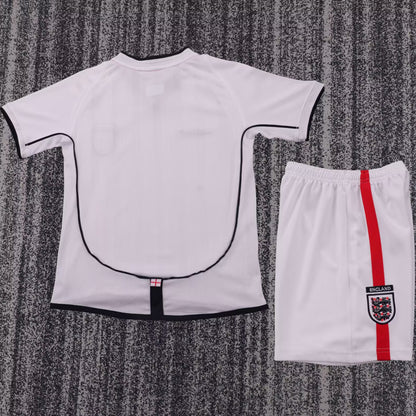 2002 Inglaterra Local Niño Selecciones Retro