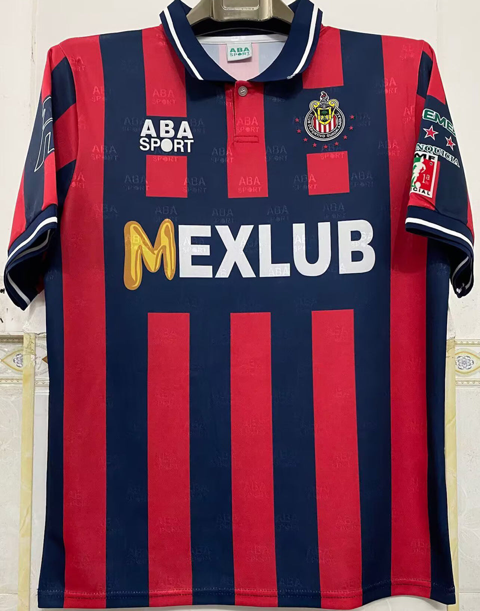 jersey 1997 chivas especial manga corta versión fan retro