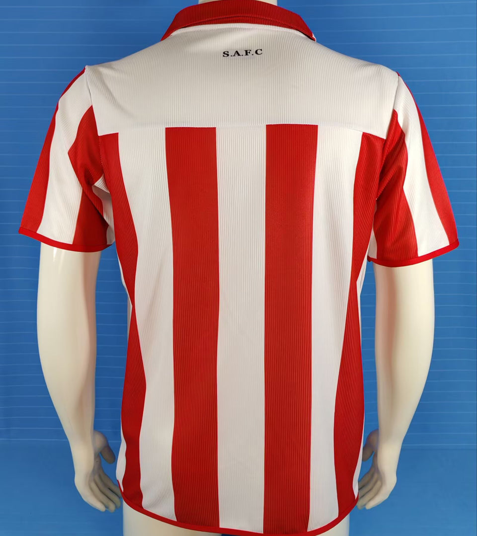 jersey 2004/2005 sunderland local manga corta versión fan retro